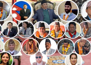 टुंगियो  सत्तरुढ दलको भागवण्डा,  एमालेलाई राष्ट्रपति र सभामुख सहित ८ मन्त्रालय, जसपा रुष्ट