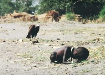 गीद्धले खान कुरेको बालक