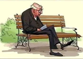 An old man meets a young man who asks: